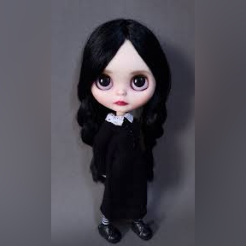 12” Blythe Doll Wednesday Addams